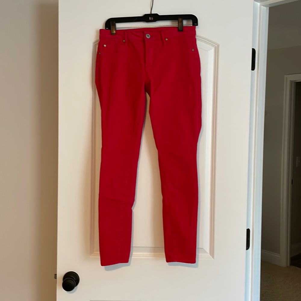 Articles of Society Red Skinny Jeans. Size 27. Worn once.